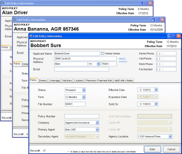 Multiple Policies can be accessed at the same time