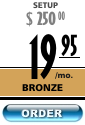Click to Order Bronze Plan Pricing at $119.95 per year