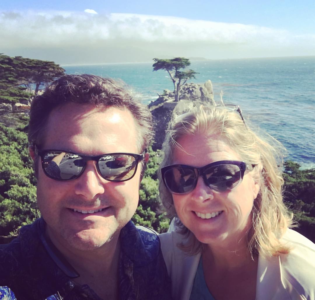 Paul Harrison and his wife
